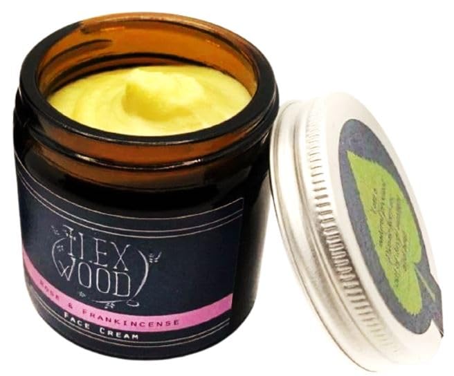 Amazon.com: The Ilex Wood - Rose and Frankincense Face Cream - 100